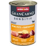Animonda GranCarno Sensitive konzerva za pse - Ćurtina i krompir 400g