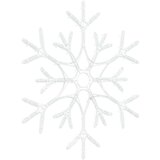 vidaXL Božični snežak med 180 LED Toplo bela 56 x 49 x 0.7 cm PVC | Shoptok.si