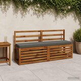  Jastučić za klupu - 1 dio VUGHT 100% poliester Siva | shoptok.hr