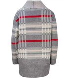 Pri WARM Sweater. Checkered cardigan overlay | shoptok.hr