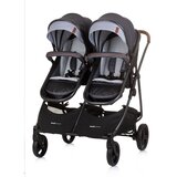 Chipolino dječja kolica za blizance ili dvoje djece Duo Smart Silver Grey | shoptok.hr