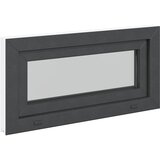  Prozor za podrum RISOR 80 x 40 cm PVC i staklo Antracit | Eponuda.com