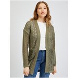 Orsay Khaki Ladies Cardigan - Women Cene