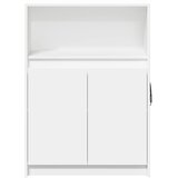  Komoda s LED svjetlima bijela 72x34x100 cm konstruirano drvo | shoptok.hr