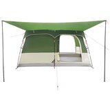  Obiteljski šator s krovom Zelena 380 x 260 x 190 cm Poliester | shoptok.hr