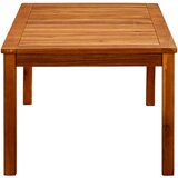vidaXL Vrtni stolić za kavu 110 x 60 x 45 cm masivno bagremovo drvo | shoptok.hr