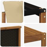  Set vanjskih sofa 9 kom. Prirodna i bež | shoptok.hr