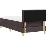  s opruga kutije Tamno smeđa 90 x 190 cm tkanina | shoptok.hr