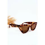 Kesi Cat's Eye V100045 Women's Sunglasses Brown