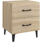  Nočna omarica 2 kosa sonoma hrast 40x35x47,5 cm, (20730879) | Shoptok.si