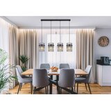 Lesnina XXXL Globo 15698-4H - Luster na sajli GORLEY 4xE27/60W/230V crna | Eponuda.com