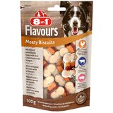8in1 Flavours Meaty Biscuits piščanec - 100 g Cene