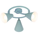Candellux Lighting Plava stropna svjetiljka s metalnim sjenilom 47x47 cm Amor – | shoptok.hr