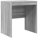 vidaXL Siva pisalna miza Sivi sonomski videz Iverna plošča 70 x 50 x 76 cm | Shoptok.si