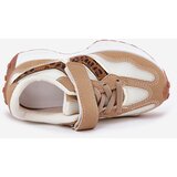 Boto Children's Velcro Sneakers Leopard Print Dark Beige Tezzu | ePonuda.com