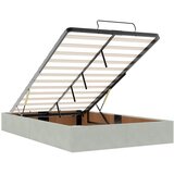  Okvir za krevet s madracima svjetlosivi 120x190 cm baršunasti | Eponuda.com
