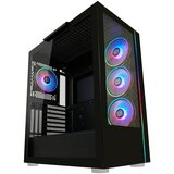 LC-Power Case Gaming 808B Midi-ATX, black, HD Audio, 4x 120mm ARGB fan, 1x USB-C | Eponuda.ba