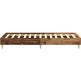  Okvir kreveta bez madraca staro drvo 100x200 cm | shoptok.hr