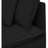  Modularna Kutna Sofa s Jastucima Crna 100 cm | shoptok.hr