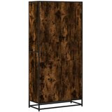  Polica za knjige dimljeni hrast 80,5x35x170,5 cm | Eponuda.com