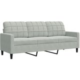 Maison Chic kavč - Sofa - Kanape svetlo siv 180 cm žamet, (21726447) Cene