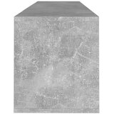 TV ormarić boja betona 120 x 30 x 40,5 cm od konstruiranog drva | shoptok.hr