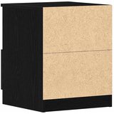  Noćni ormar Crni hrast 40 x 40 x 50 cm Konstruirano drvo | Eponuda.ba