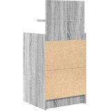  Noćni ormarić s 2 ladice siva sonoma 38x34x80 cm | shoptok.hr