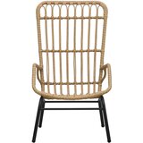 Maison Chic Vrtni Stoli - Stol za vrt iz poli ratana svetlo rjav JS655, (21878544) Cene