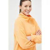 Roxy Športni pulover Tech ženski, oranžna barva