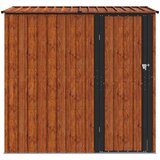  Vrtne šupe Smeđa 203 x 85,5 x 200 cm Metal | shoptok.hr