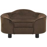 SOFA za pse smeđa 67 x 47 x 36 cm plišana | shoptok.hr