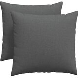 vidaXL jastučići za sofu 2 pcs tamno siva 50 x 50 cm tkanina | shoptok.hr