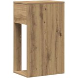 vidaXL Računalniški stolp s predalom artisan hrast 30x44x74 cm | Shoptok.si