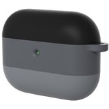 INF Kompatibilno z Apple AirPods Pro 3: Gradient silikonski zaščitni etui s ključkom Black, (5000074291) | Shoptok.si