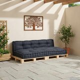  Jastučić za paletni kauč 2 pcs Antracit 120 x 80 x 38 cm | shoptok.hr