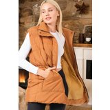 Dewberry Z6747 WOMEN'S VEST-PLAIN TAN | shoptok.hr