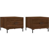  Stolići za kavu 2 kom boja hrasta 50x50x40 cm konstruirano drvo | shoptok.hr