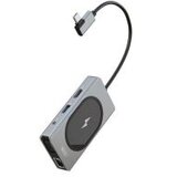 XO HUB007 9 in 1 docking station sa wireless punjačem Sivi | Eponuda.ba