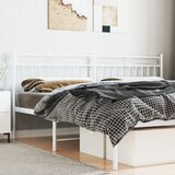  The Living Store Kovinsko vzglavje belo 180 cm - Vzglavje, (21502540) Cene