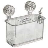 INF Organizator pribora s sesalno skodelico – PP, več prekatov, pladenj Silver, (5000256819) | Shoptok.si