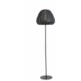Light & Living Mat crna stojeća svjetiljka (visina 162 cm) Finou –