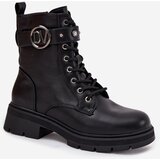 Boto Insulated workery women with decorative detail black Talyssa | Shoptok.si
