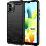  Gumijasti / gel etui Carbon za Xiaomi Redmi A2 / Redmi A1 - črni Cene