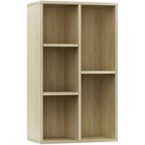 Maison Chic Knjižna omara - Knjižni regal sonoma hrast 50x25x80 cm iverna plošča, (21724982) Cene