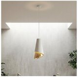  visilica na sajli moda 1xE27/15W/230V bela/zlatna | Eponuda.com