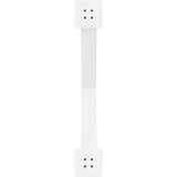  Noge za jedilno mizo X-oblika 2 kosa bela 90x(72-73) cm jeklo, (21828617) | Shoptok.si