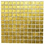 Uni Mozaik ploščice Quadrat Crystal Uni CM 4GO10 (30 x 30 cm, zlate, sijaj) Cene