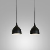  Luster na sajli NOAK 2xE27/15W/230V crna | Eponuda.com