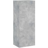  Zidni TV ormarić siva boja betona 40 5 x 30 x 102 cm drveni | shoptok.hr